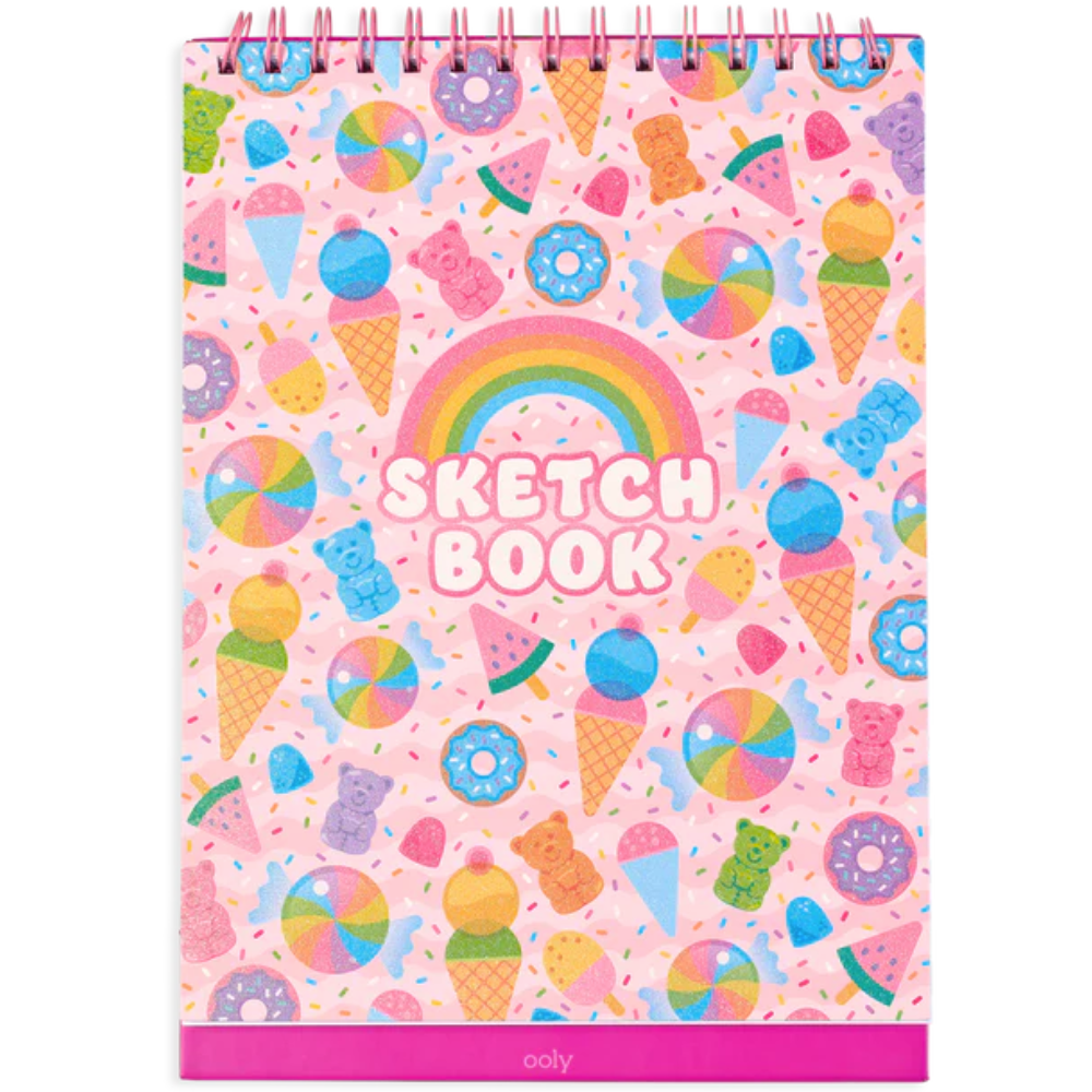 Standing Sketchbook for Kids - Sugar Joy Sparkling Art Sketchbook
