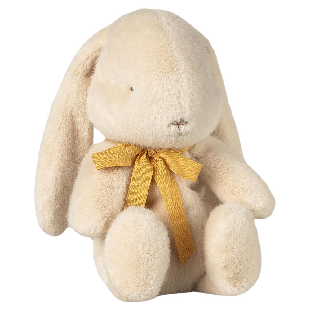 Small Cream-colored Maileg Plush Bunny Toy
