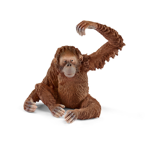 Schleich Realistic Female Orangutan Toy for Kids
