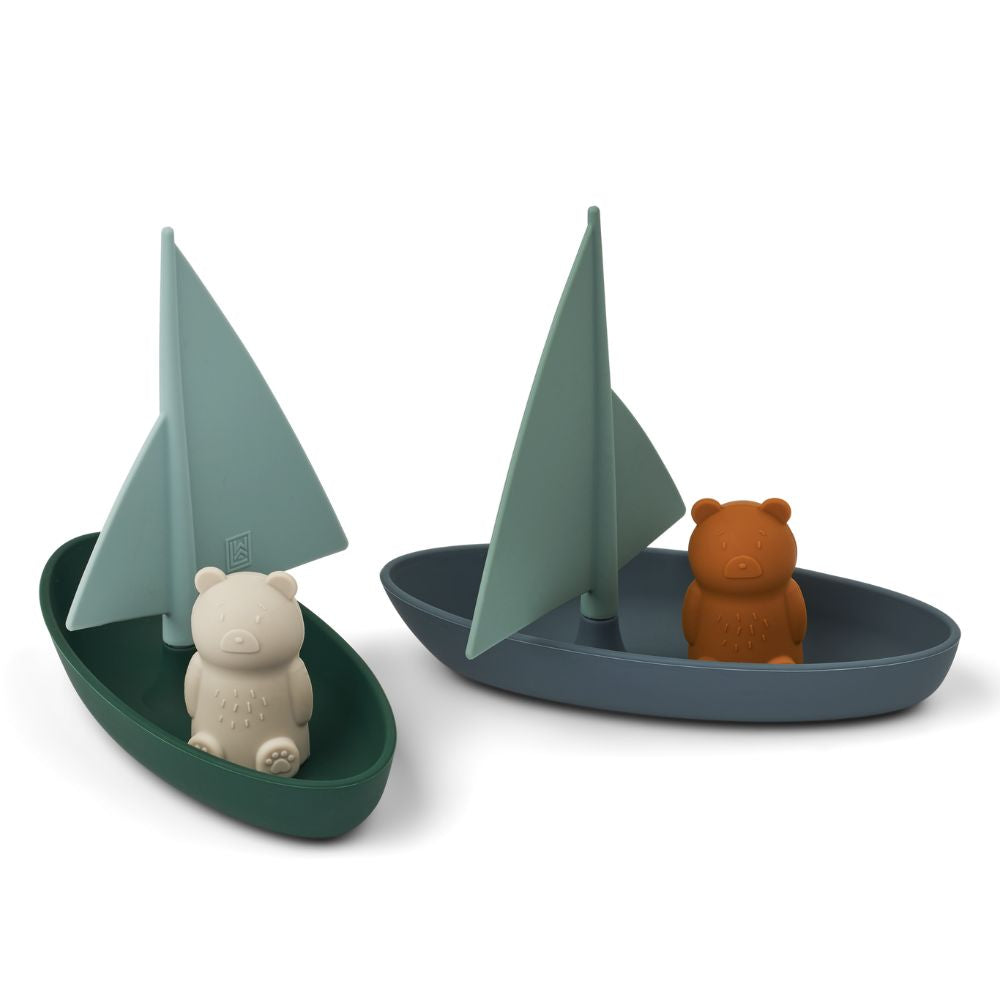 Liewood Ensley Two - Pack Silicone Whale Boats