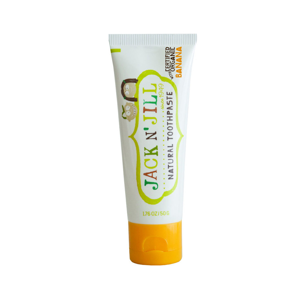 Jack N' Jill 50g Organic Banana - Flavored Natural Calendula Toothpaste
