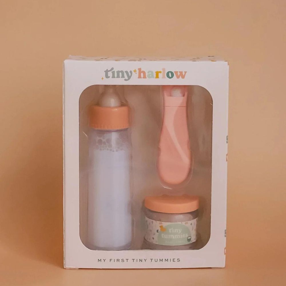 Tiny Harlow's First Tiny Tummies Cereal and Milk Gift Set