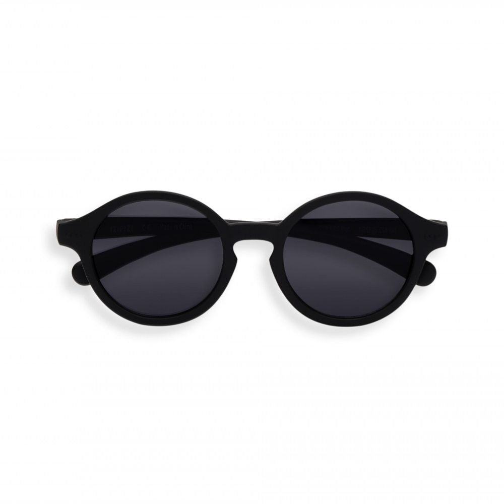 Izipizi Stylish Black Sunglasses for Kids Aged 3 to 5 Years from the SUN Kids+ Collection
