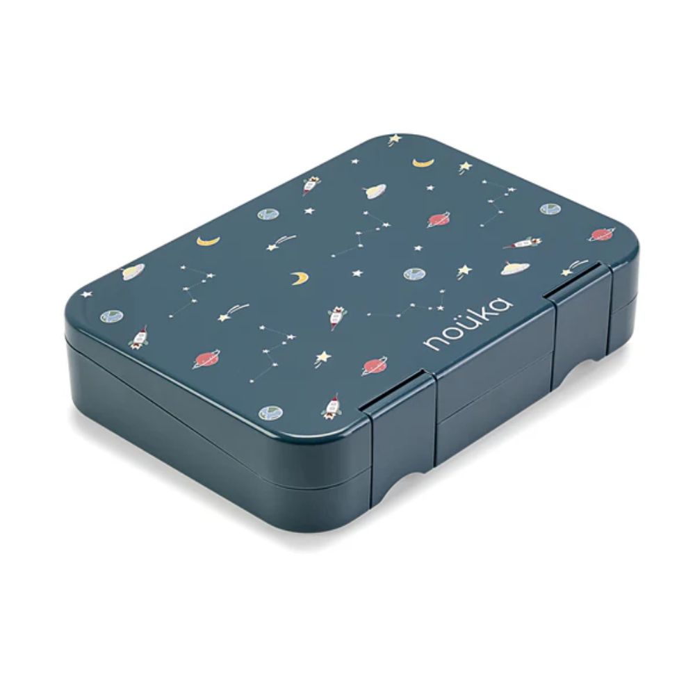 noüka Toddler and Kids' Space Travel-Inspired Bento Lunch Box for Healthy Meals