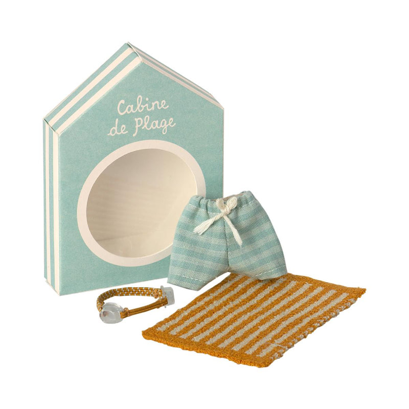 Maileg Big Brother/Sister Mouse Beach Accessory Set