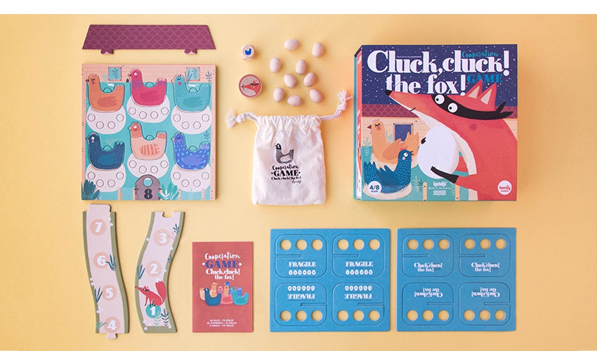 Londji's Fun Family Game: Save Eggs & Chickens from the Fox