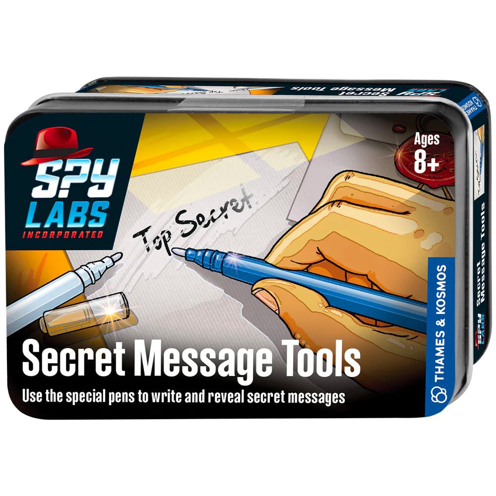 Spy Labs Invisible Ink Secret Message Writing Tools for Detectives