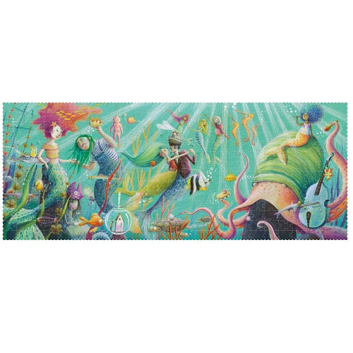 Londji 350 - Piece Glitter Puzzle - My Enchanting Mermaid Design