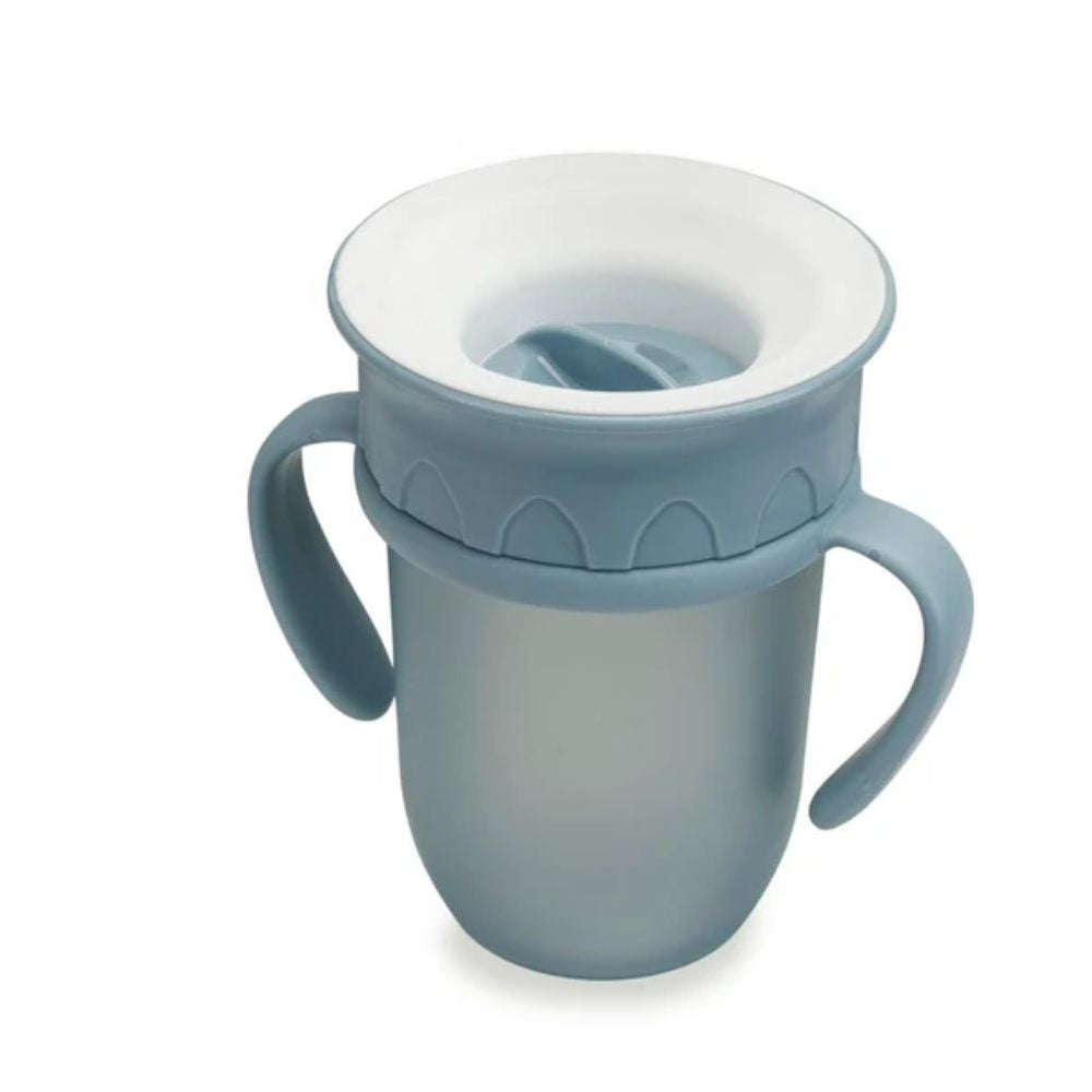 noüka All Around Wave Sippy Cup for Toddlers - Spill-Free Design