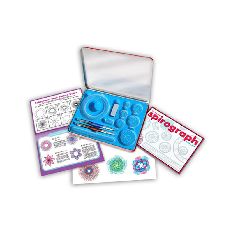 Updated Spirograph Design Set in Collectible Travel Tin