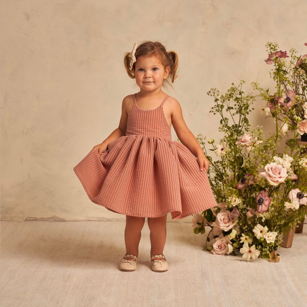 Noralee Lipstick-Hued Pippa Dress Size L for Girls