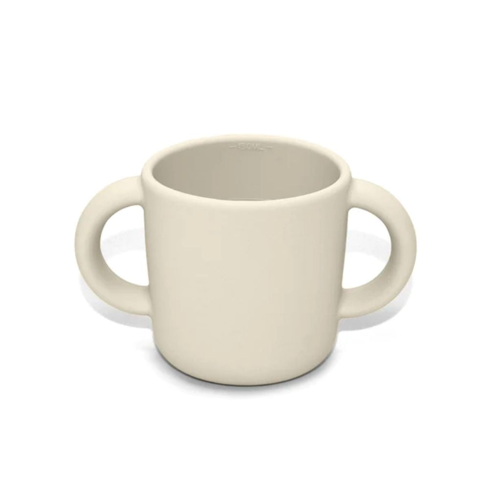 noüka Soft Silicone Training Cup in Shifting Sand Color for Little Ones