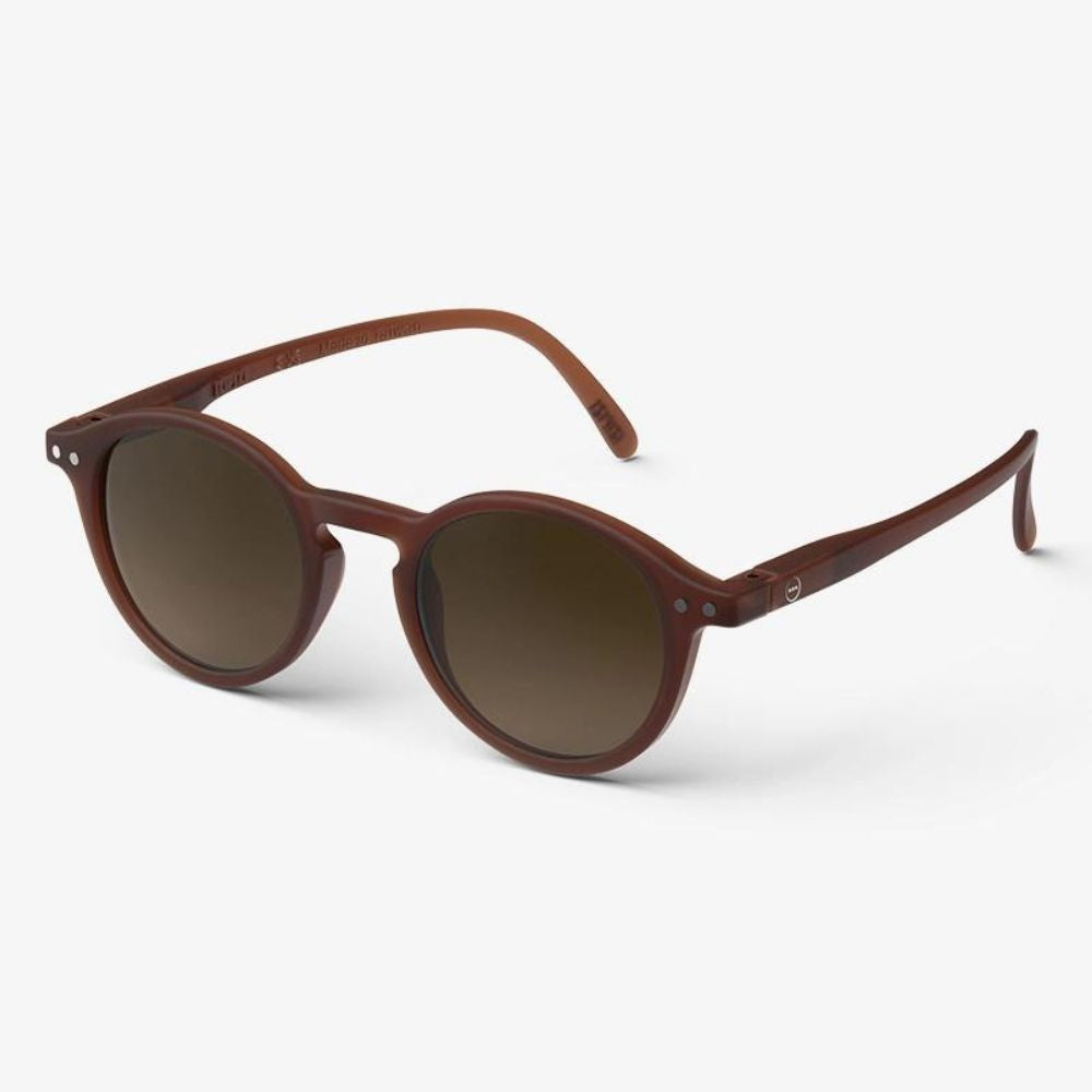 Izipizi Junior Sunglasses in Mahogany Color, Model D, Ideal for Children Aged 5 - 10 Years Old