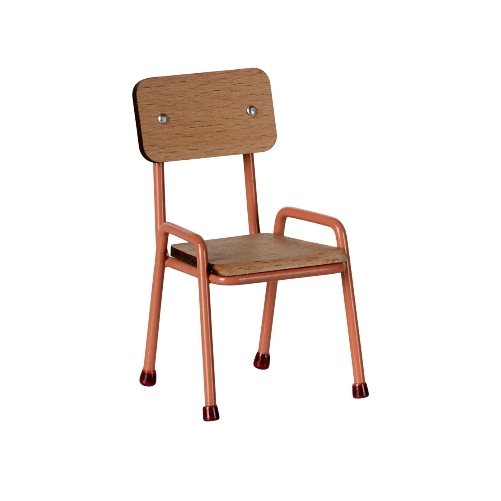 Maileg Coral-colored Chair Specially Designed for Mouse Family