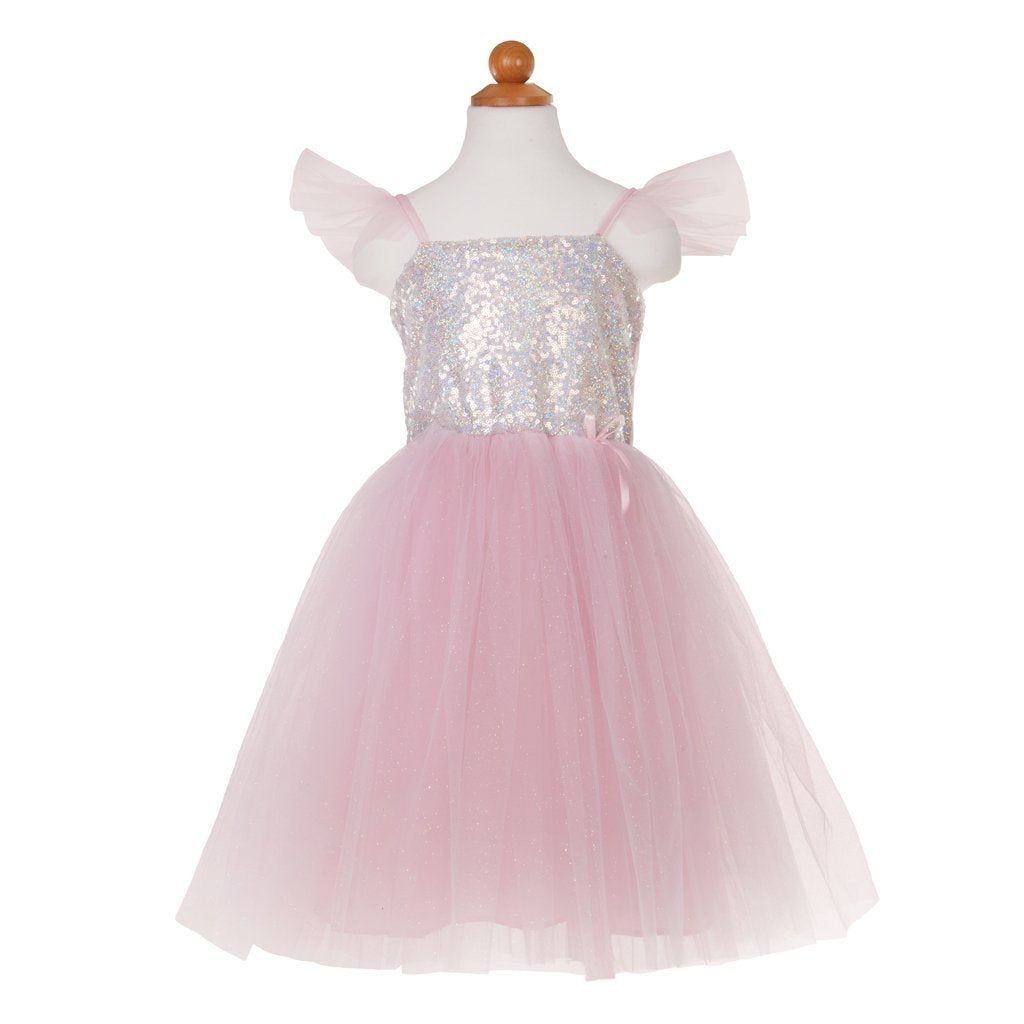 Gorgeous Sequined Princess Dress for Girls Aged 3 - 4 Years Old