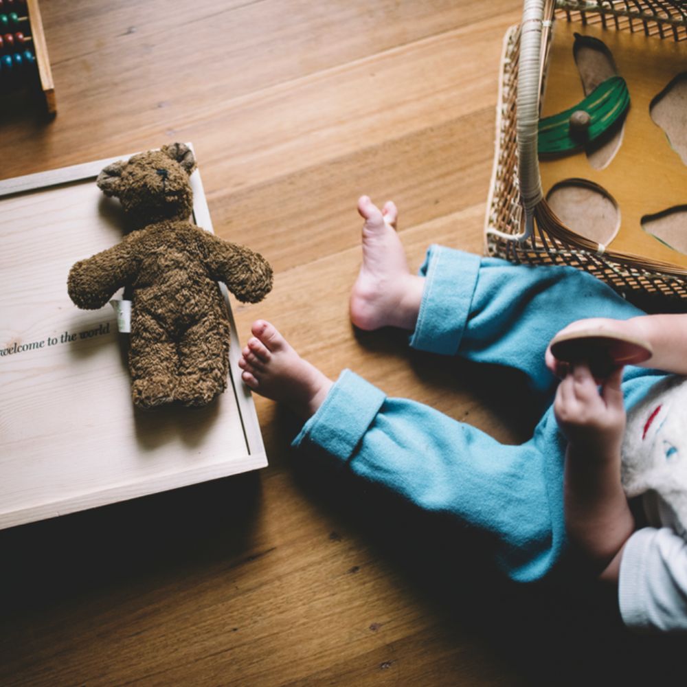 Brown Senger Baby Bear - An Adorable and Sustainable Animal Toy