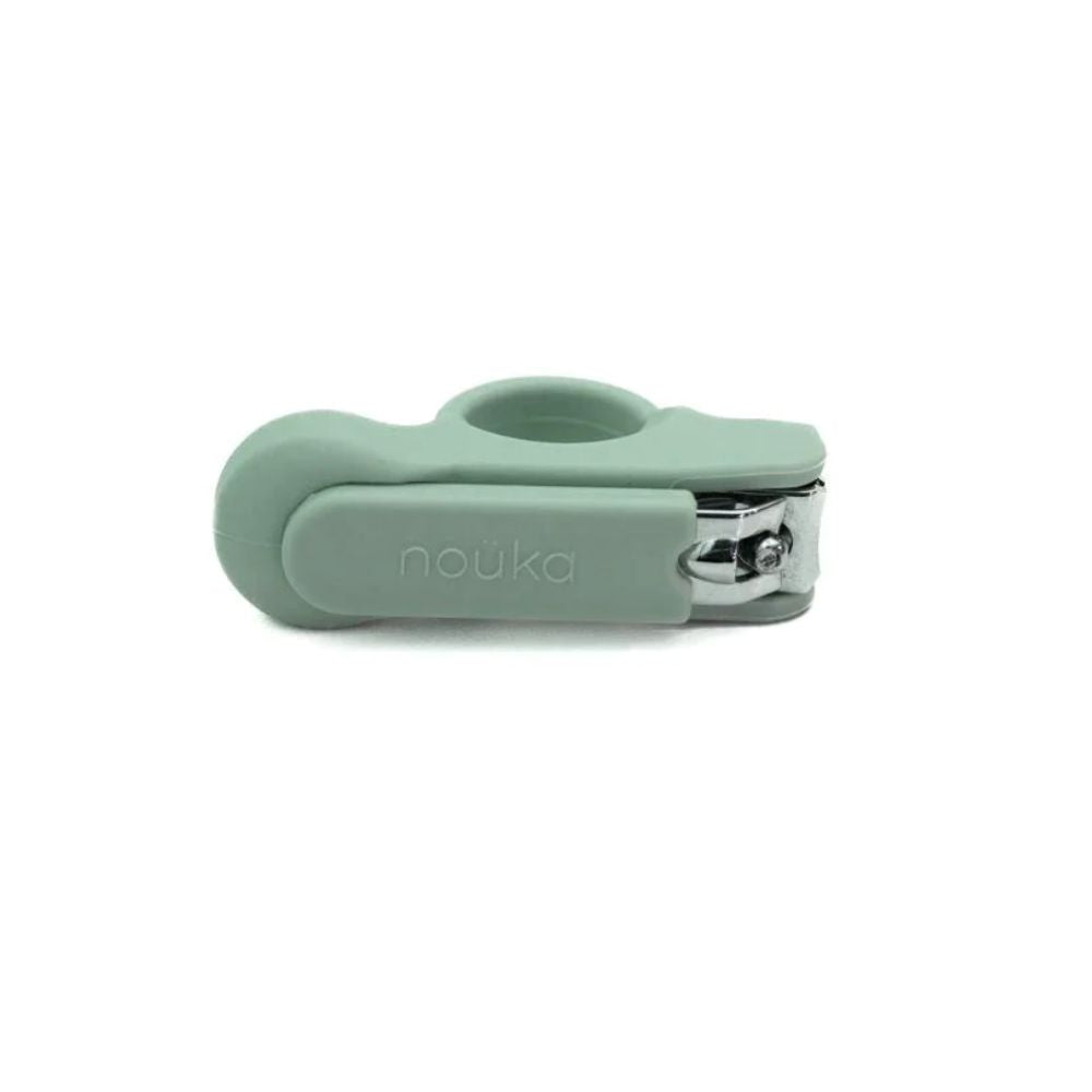 noüka Soft Leaf Design Baby Nail Clippers with Easy Grip