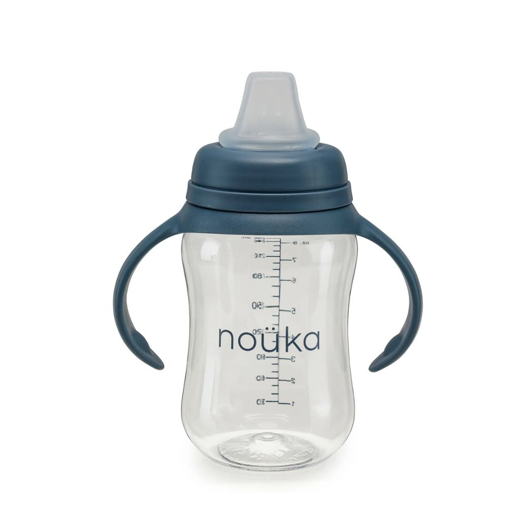 noüka Deep Ocean Themed Soft Spout Sippy Cup for Baby's Bottle Transition