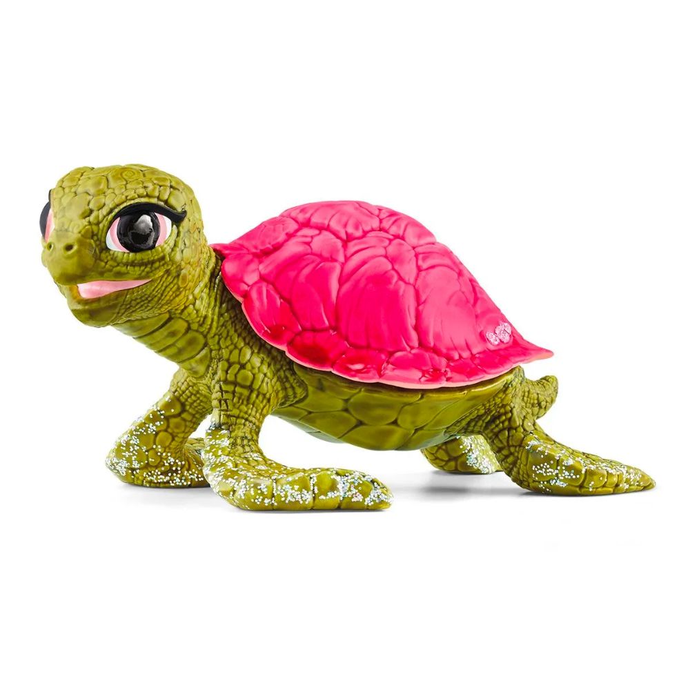 Schleich Pink Sapphire Collectible Decorative Turtle Figurine