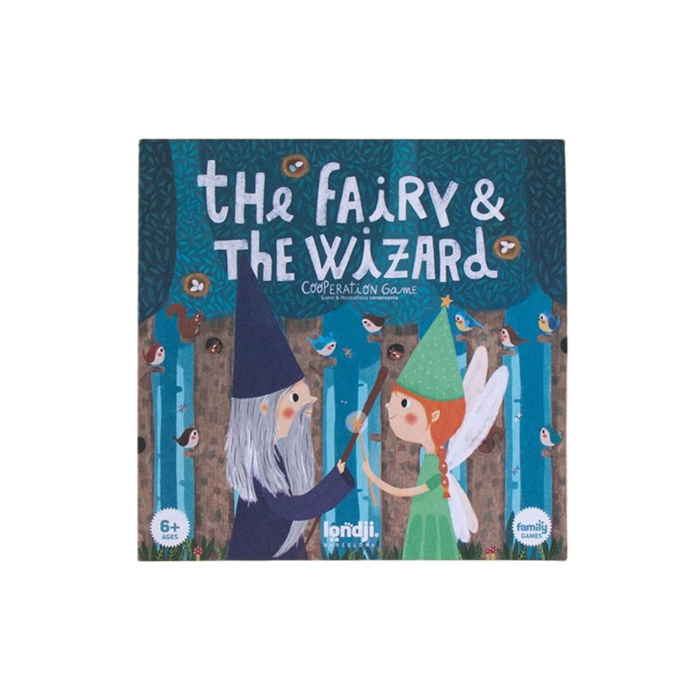 Cooperative Family Game: The Fairy vs. The Wizard - Build a Forest for Animals