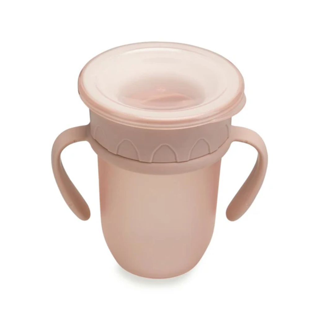 noüka All Around Soft Blush Cup - Ideal for Mess - Free Toddler Drinking