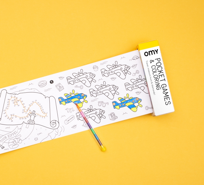 Omy Pocket Games - The Atlas Adventure for One - Meter Treasure Hunts