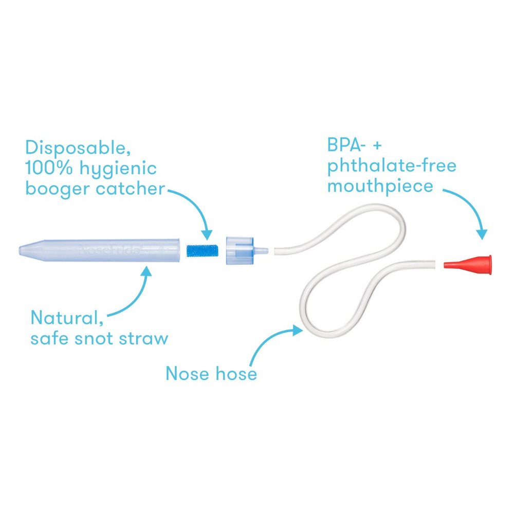 NoseFrida Nasal Aspirator - The Ultimate Snot Sucker for Babies