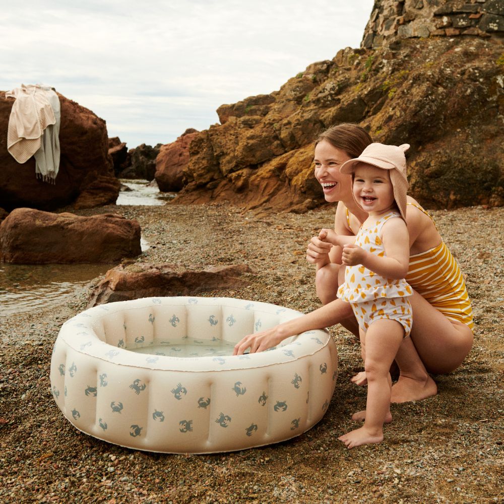 Liewood Kornelia Small Inflatable Printed Pool - Crab Design