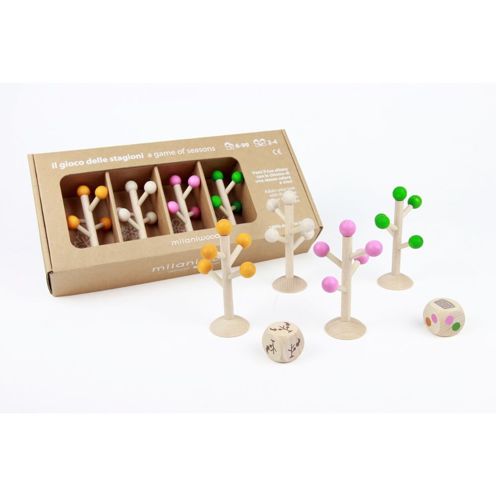 Seasonal Canopy Placement Strategy Board Game for 2 - 4 Players Aged 6+