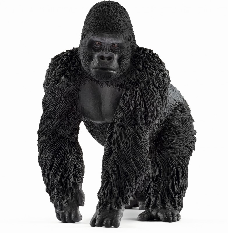 2017 Schleich Collectible Male Gorilla Figurine