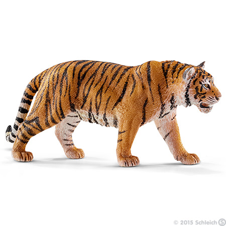 Schleich Realistic Siberian Tiger Figurine - Lifelike and Detailed