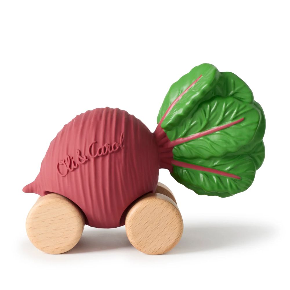 Oli & Carol Betty: An Eco - Friendly Beetroot - Inspired Sustainable Baby Car Toy for Toddlers
