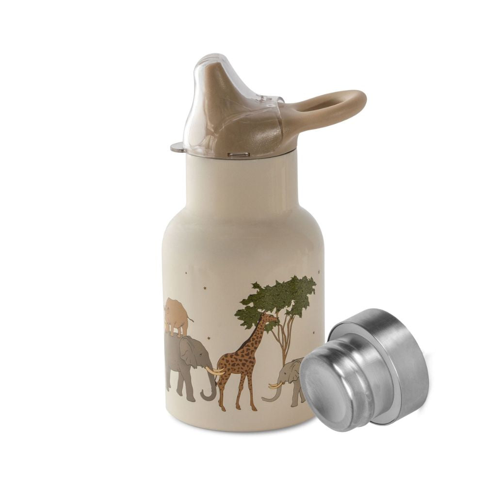 Konges Sløjd Petit Safari Stainless Steel Thermo Bottle for Kids