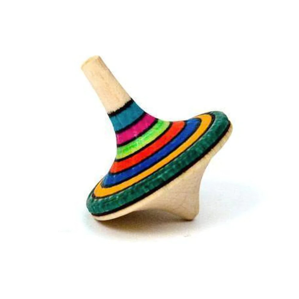Mini Striped Rallye Finger Top for Kids from 3 Years Old