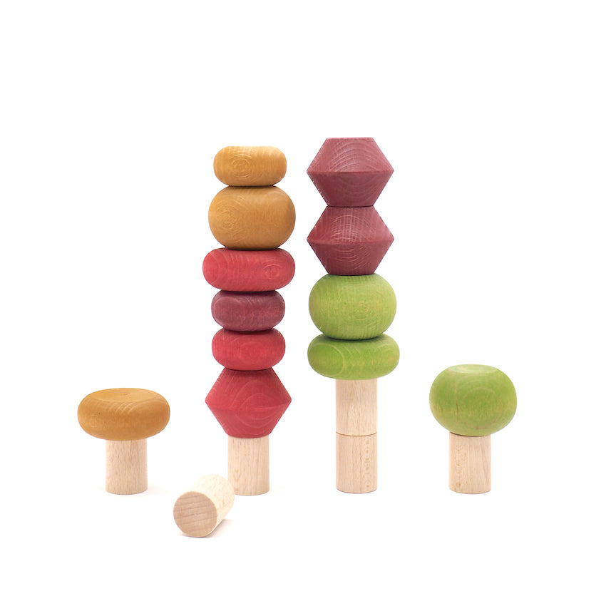 Lubulona Autumn Stacking Wooden Tree Toy Set