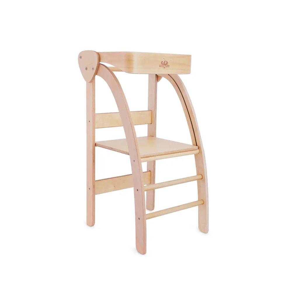 Kinderfeets Natural Pikler Gym Observation Tower - Ideal for Imaginative and Educational Play