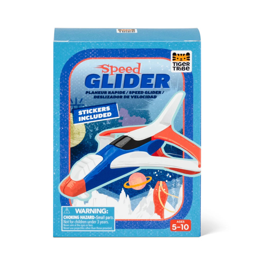 High - Speed Rubber Band - Powered Gliding Rocket: Speed Glider