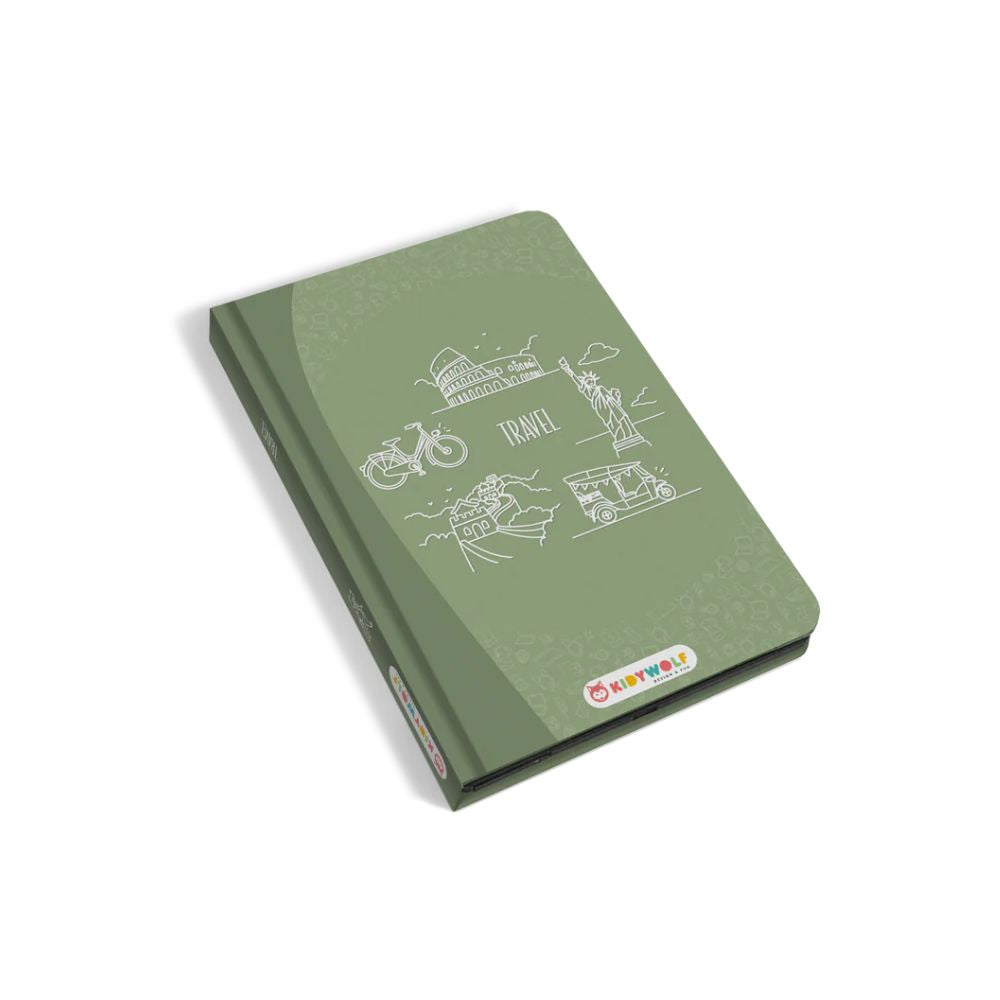 Kidydraw Mini LCD Drawing Pad for Travel and Transportation Adventures