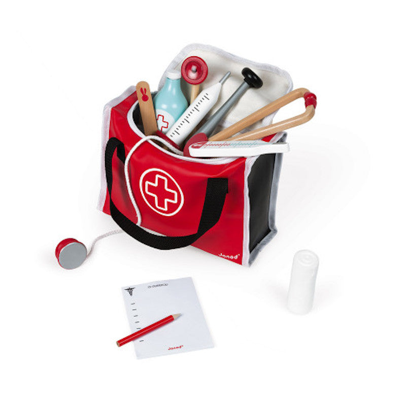 Janod Pediatric Doctor's Medical Suitcase Set