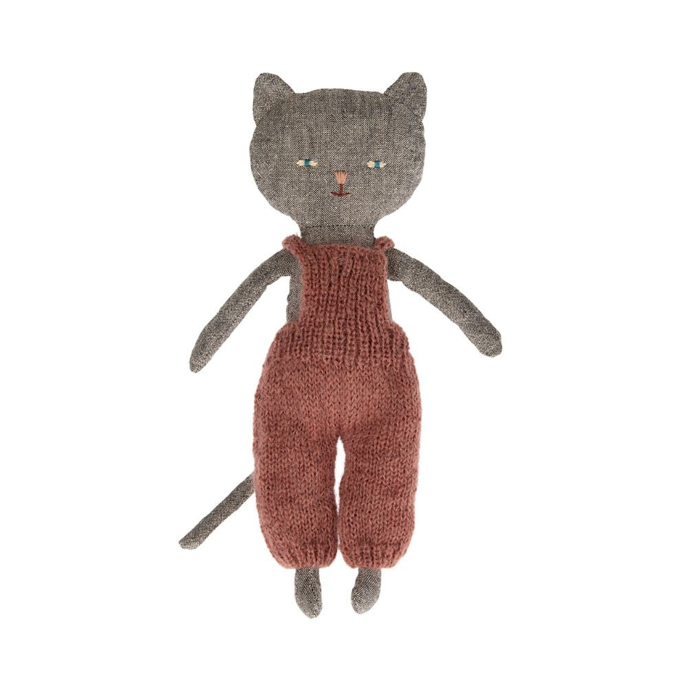 Maileg Miniature Grey Kitten Stuffed Toy