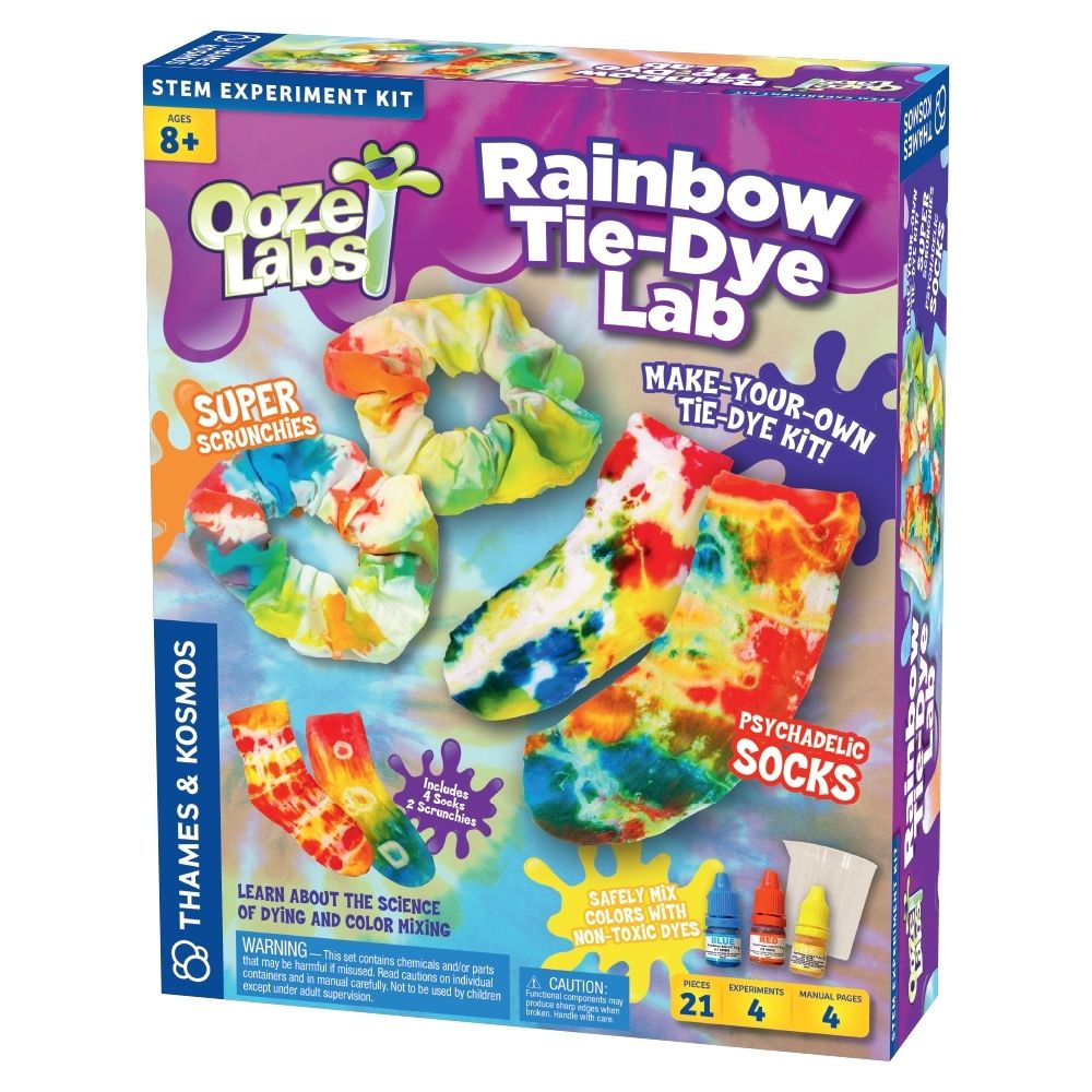 Rainbow Tie - Dye DIY Science and Fashion Lab Kit